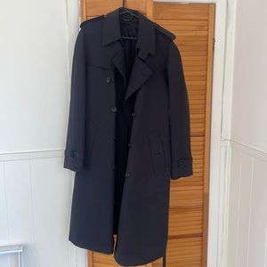 Navy trench coat by Pink, barely worn